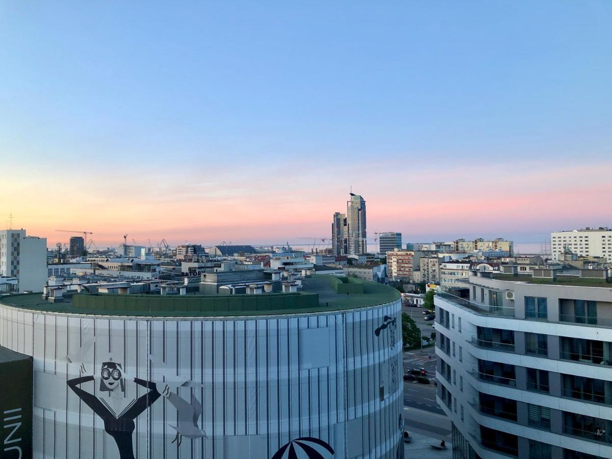 Apartamento Tlusta Mewa Sea View Gdynia Exterior foto