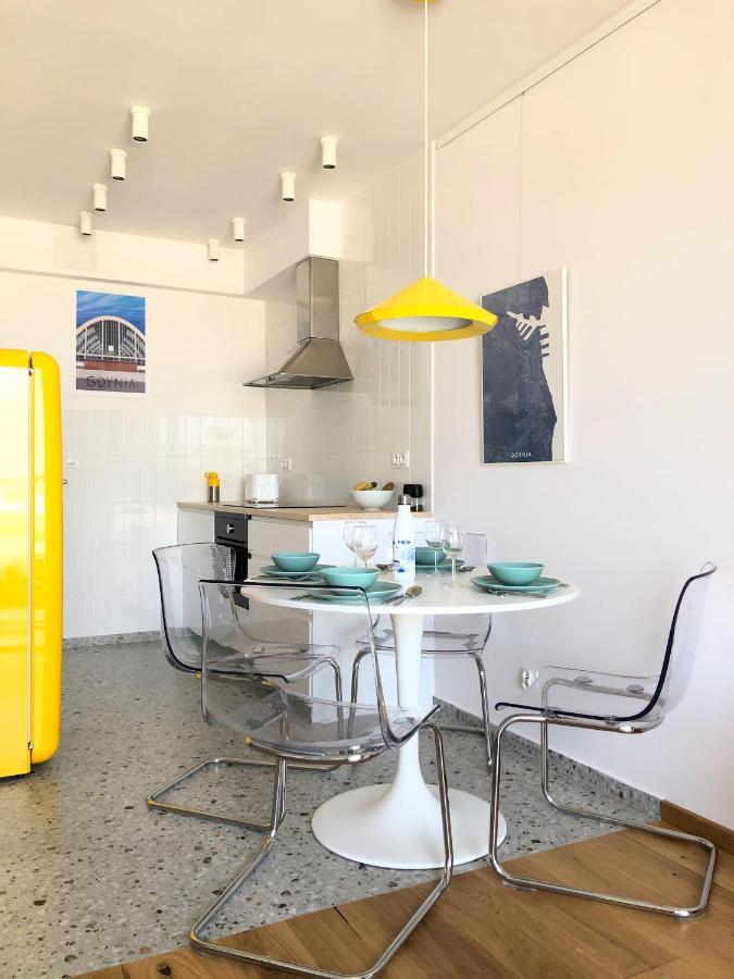 Apartamento Tlusta Mewa Sea View Gdynia Exterior foto